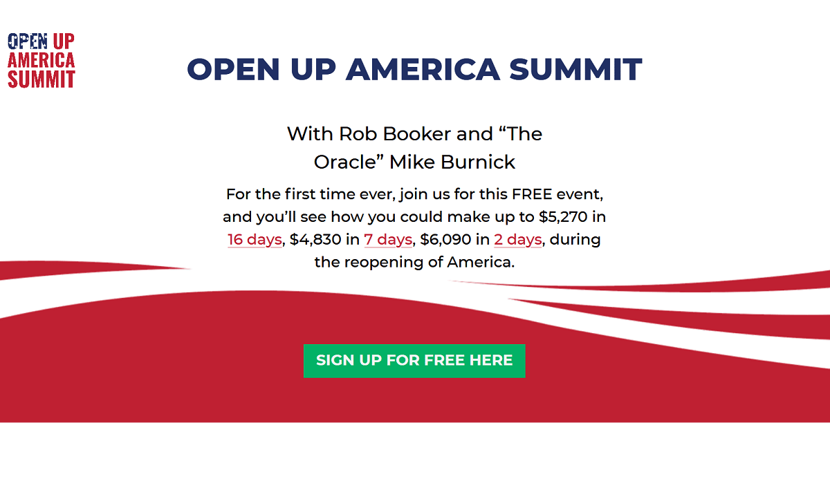 Open Up America Summit