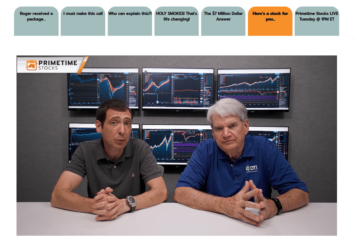 PrimeTime Stocks with Tom Busby and Roger Scott