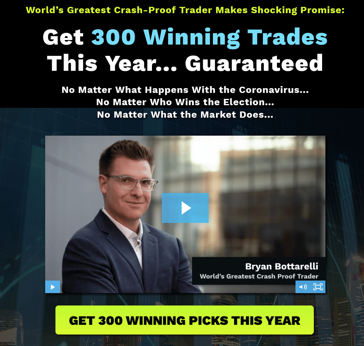 Bryan Bottarelli War Room Review: Overnight Trades Legit or Scam?