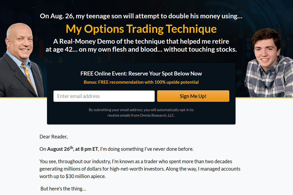 Jeff Clark's Options Trading Technique