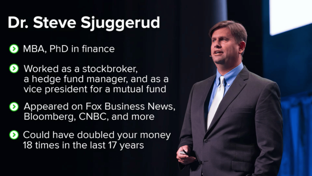 Dr. Steve Sjuggerud #1 Stock for 2021