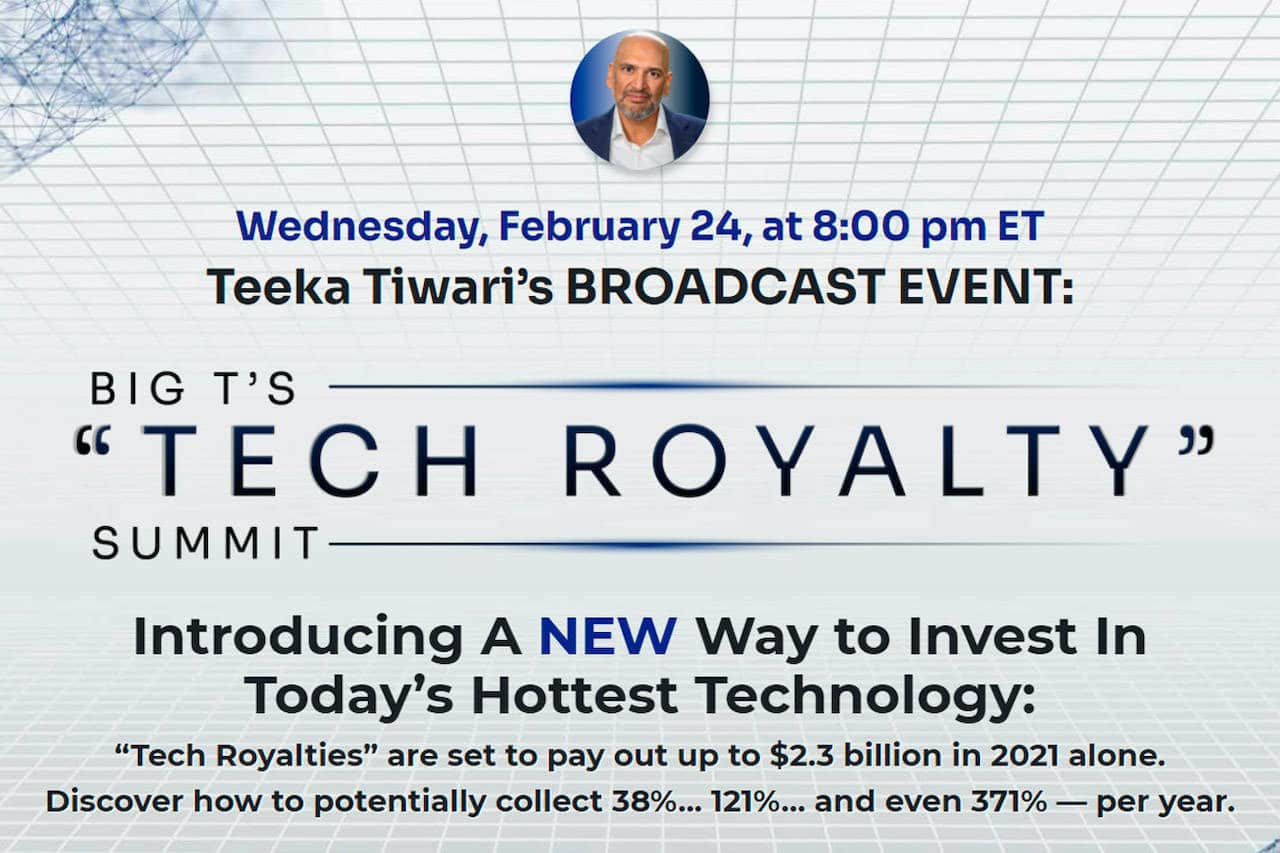 Teeka Tiwari Tech Royalty Summit: Big T Reveals An Explosive Crypto Trend