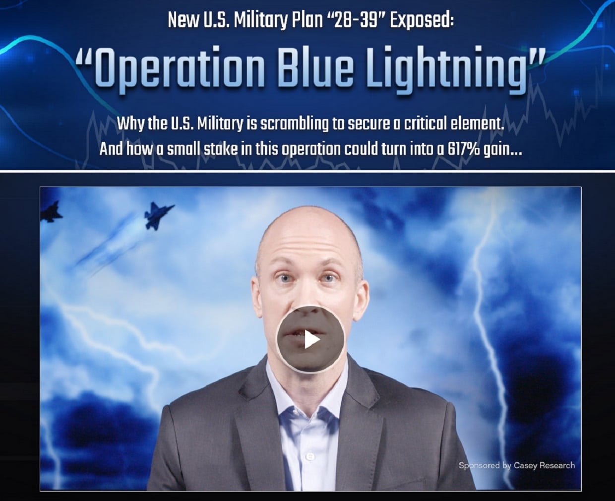 Dave Forest Operation Blue Lightning