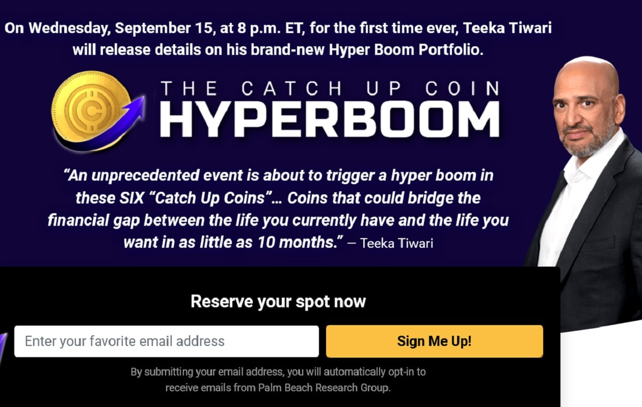 Teeka Tiwari Catch Up Coin Hyper Boom