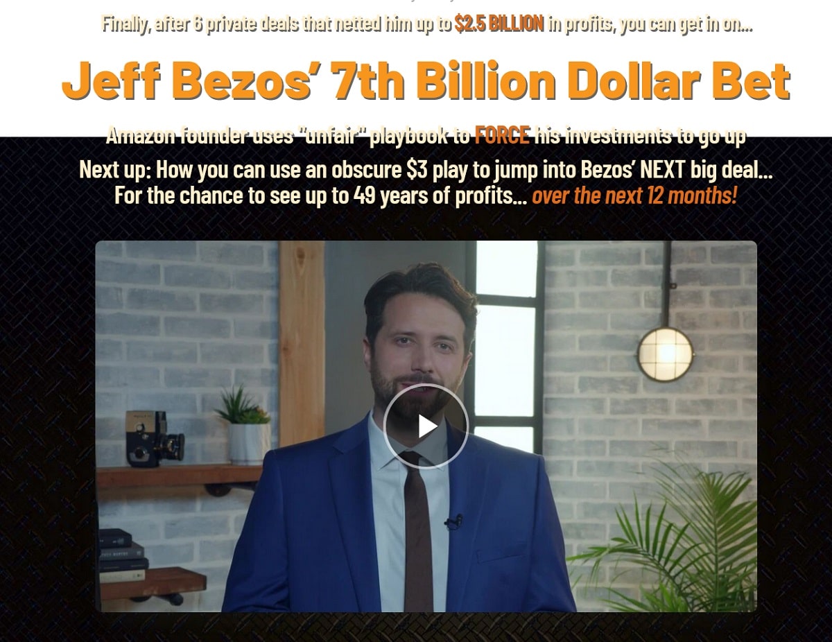 Bezos 7th Deal Review: Dave Forest's Strategic Investor