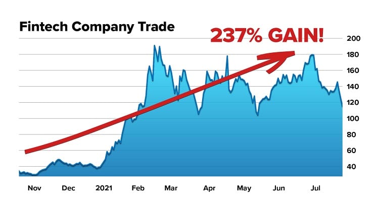 Steve Sjuggerud True Wealth Systems chart fintech trade