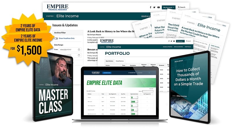 Empire Elite Income Pricing