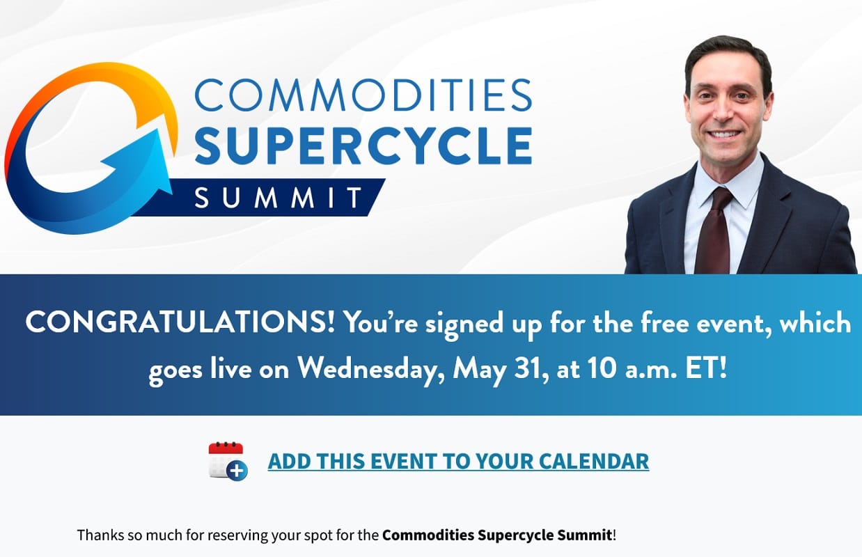 Commodities Supercycle Summit - Marc Lichtenfeld Top Three Commodities Revealed