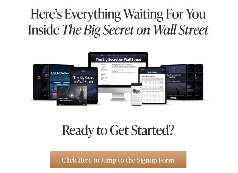 porter stansberry big secret on wall street order page