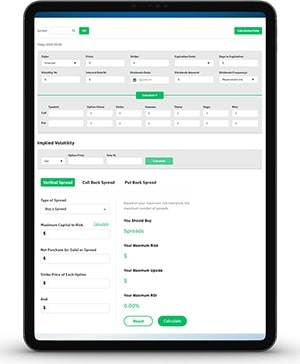 The Wall Street Profit Code Calculators