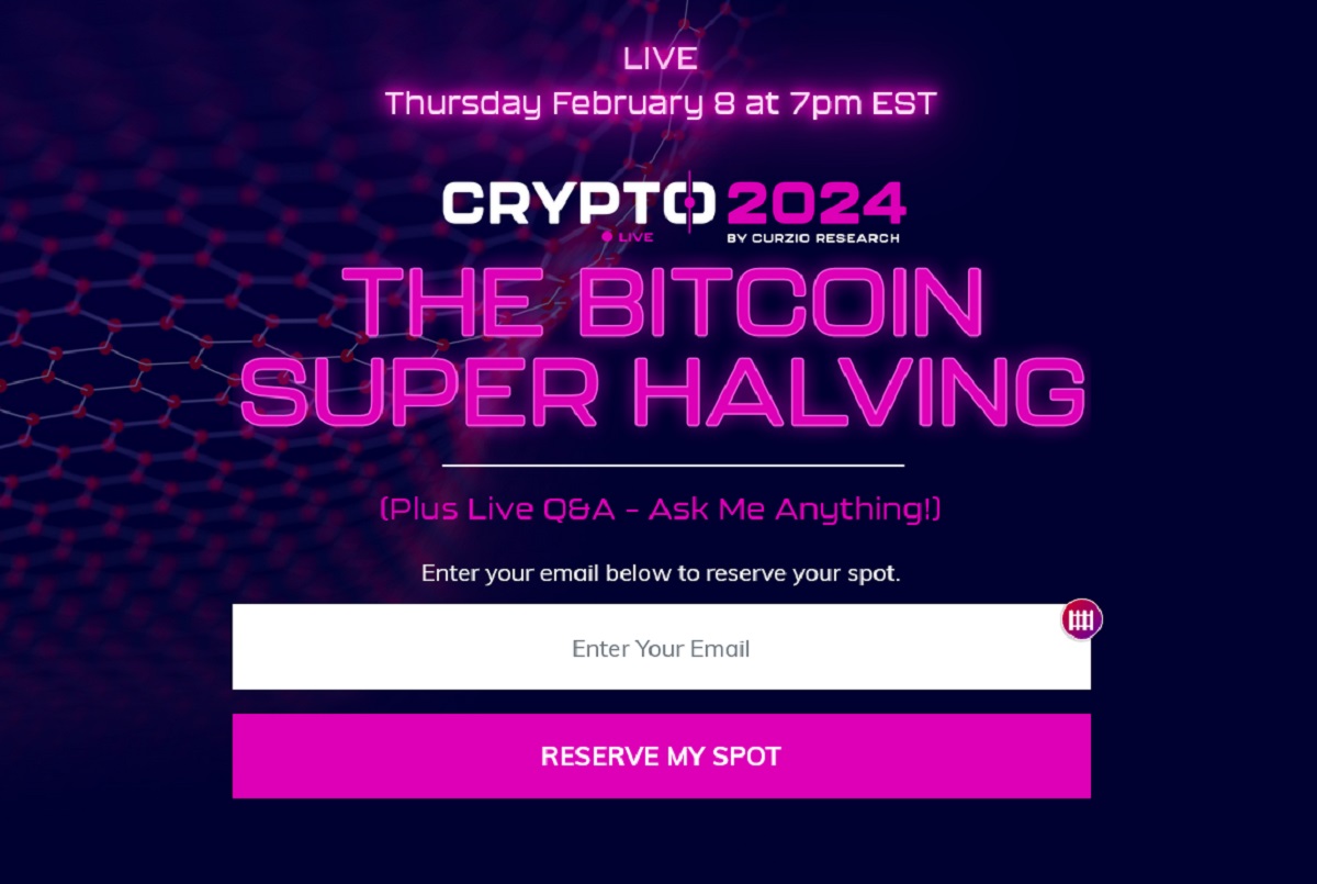 Frank Curzio Bitcoin Super Halving