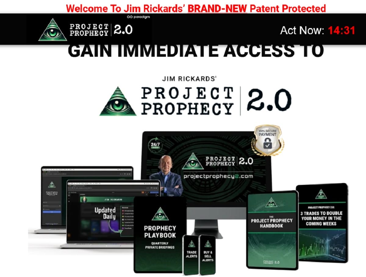 Rickards Project Prophecy 2.0