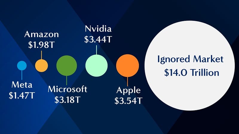 The options market is valued at a higher level than most major S&P500 companies