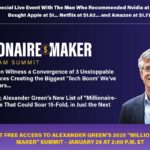 Alex Green 2025 Millionaire-Maker Livestream Summit Event