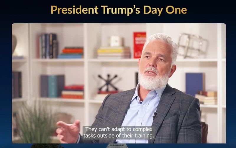 Jeff Brown's President Trump’s Day One event replay