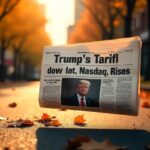 Trump's Tariff Impact: Dow Flat, Nasdaq Rises