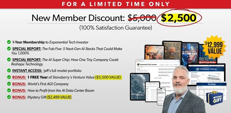 exponential tech investor ai super chip event offer