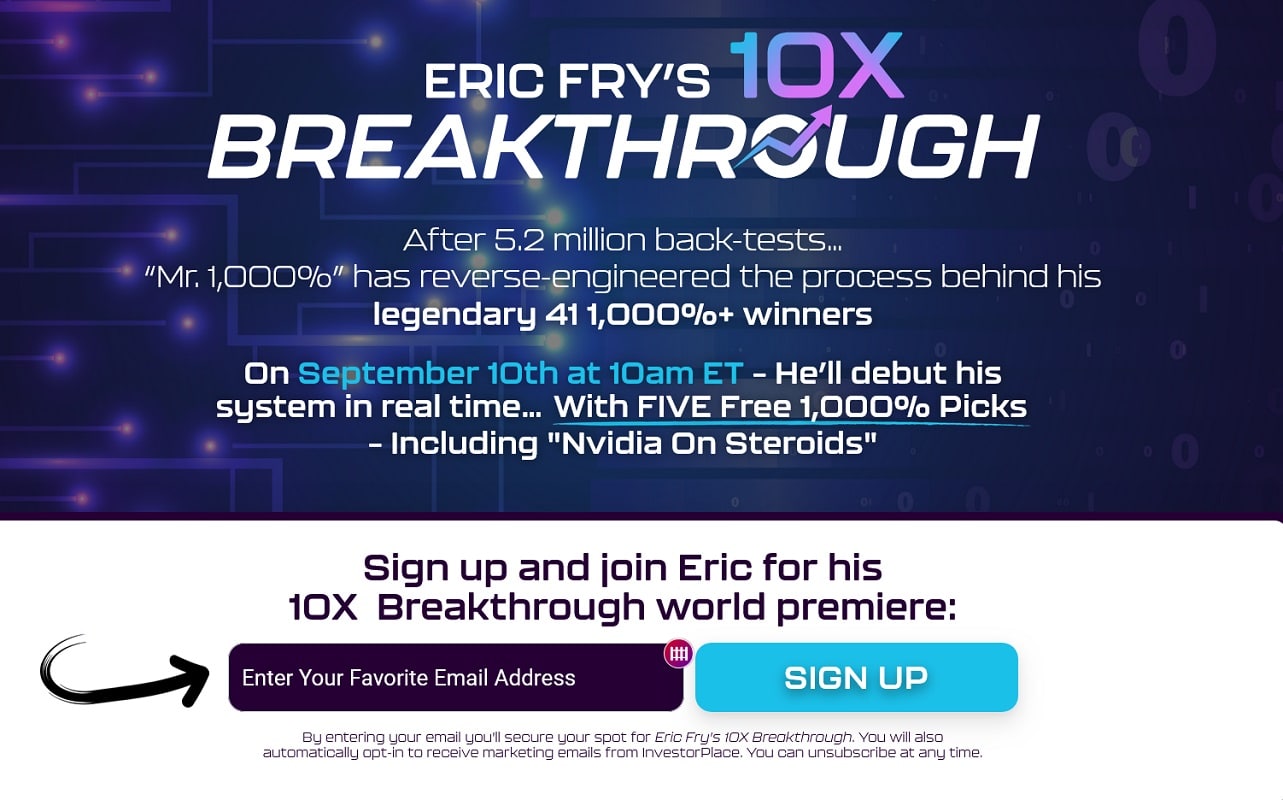 eric fry’s 10x breakthrough event