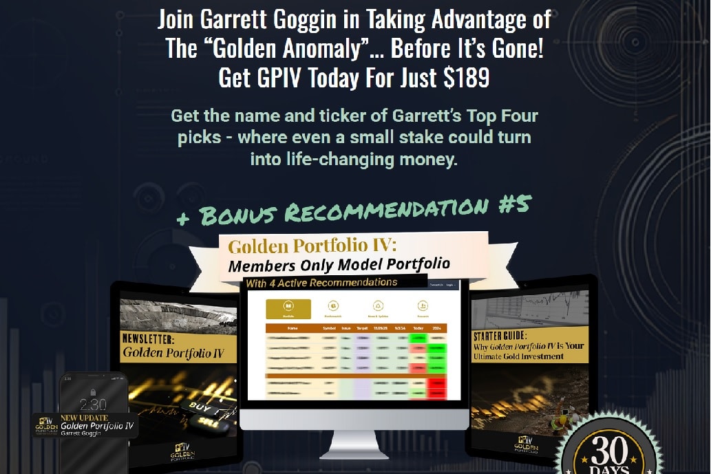 garrett goggin golden portfolio iv buffett indicator