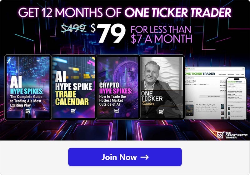 one ticker trader ai hype spikes