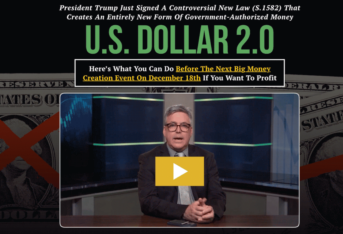 addison wiggin u.s.dollar 2.0 3 stocks revealed dec