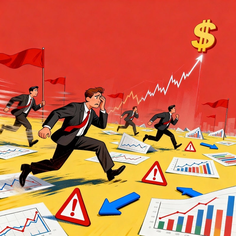 common pitfalls when chasing high flying stocks