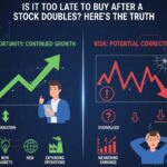is it too late to buy after a stock doubles
