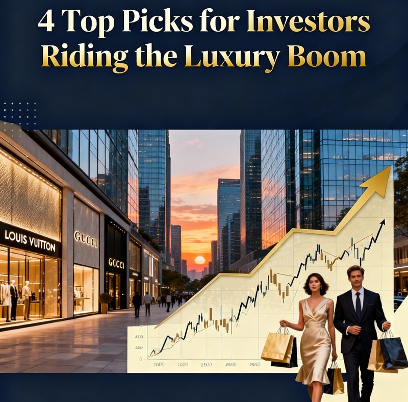 4 stocks poised to benefit from surging luxury spending