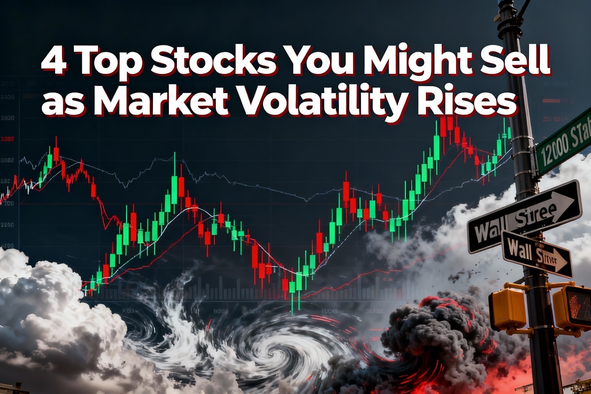 4 top stocks you might sell as market volatility rises