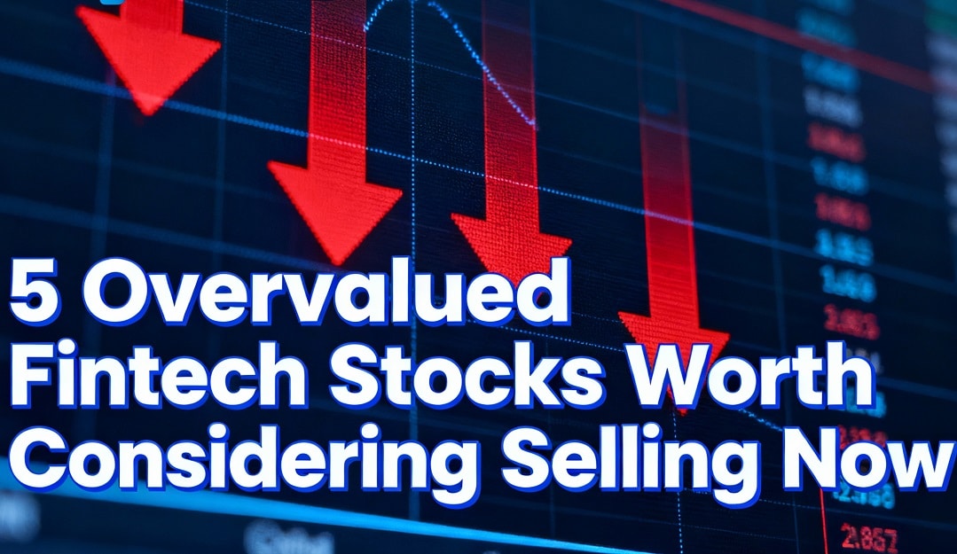 5 overvalued fintech stocks worth considering selling now
