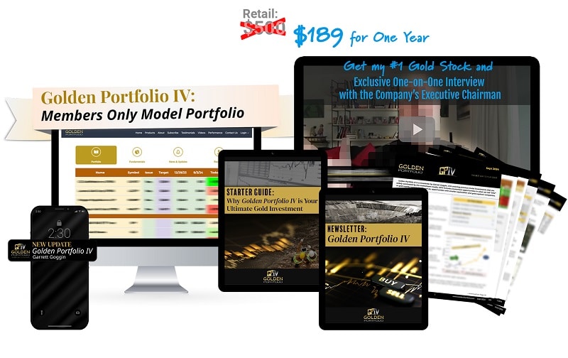 garrett goggin #1 gold stock discount subscription