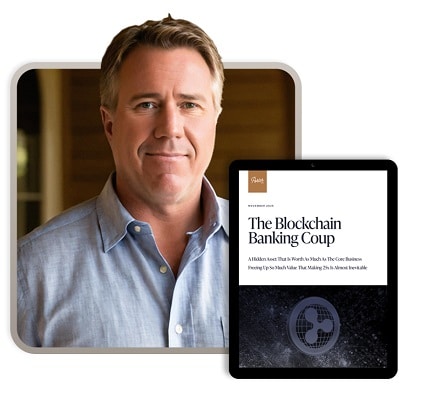 porter stansberry blockchain banking coup report