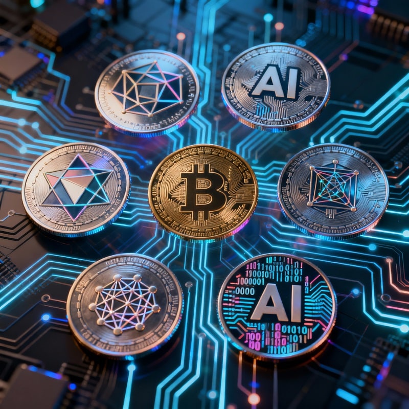top 6 ai coins for 2026